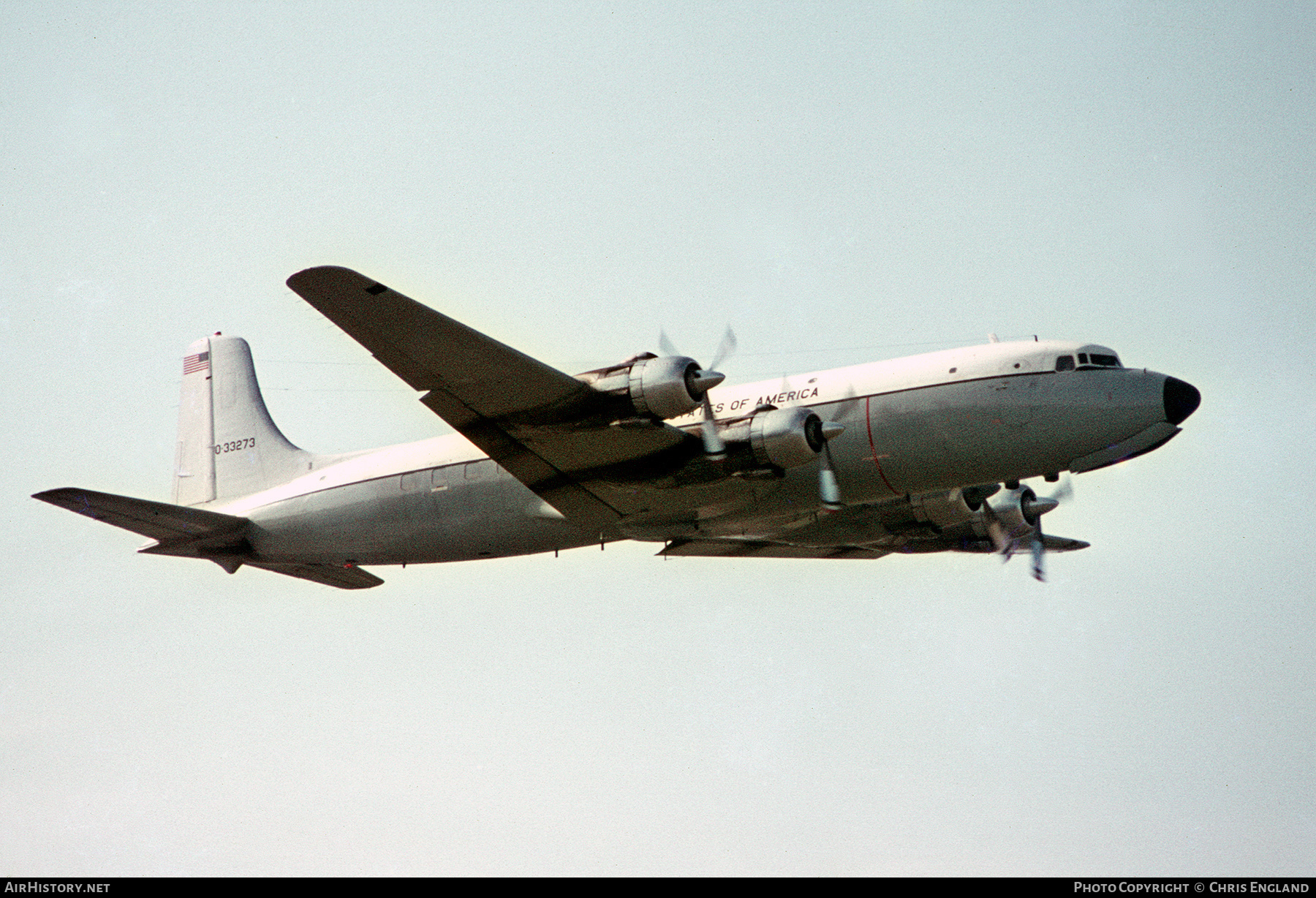 Aircraft Photo of 53-3273 / 0-33273 | Douglas VC-118A Liftmaster | USA - Air Force | AirHistory.net #454132