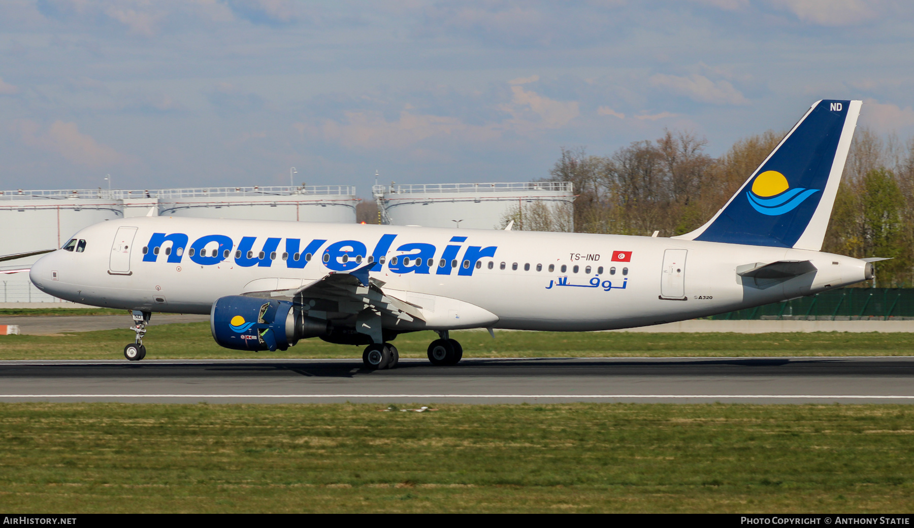Aircraft Photo of TS-IND | Airbus A320-214 | Nouvelair Tunisie | AirHistory.net #454154