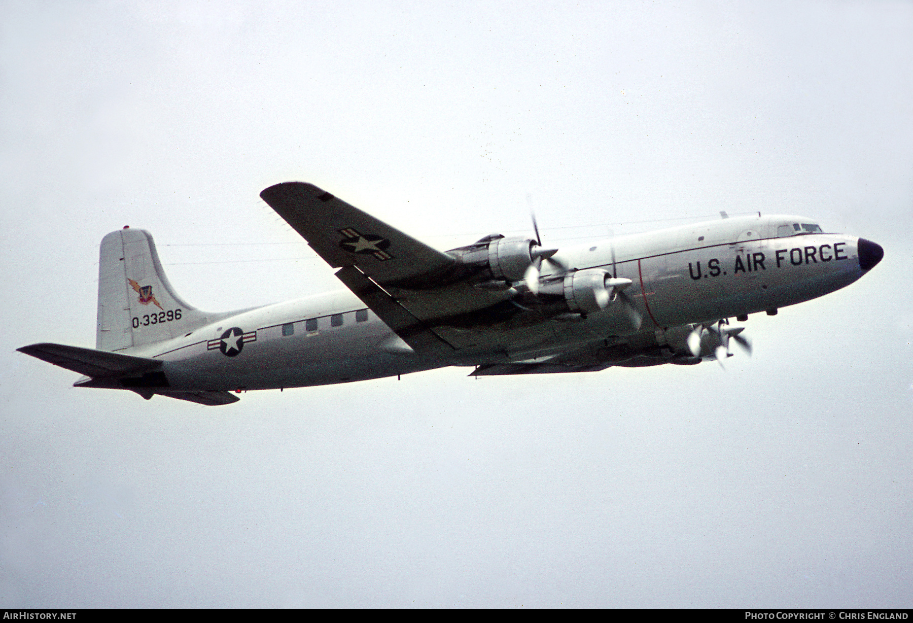Aircraft Photo of 53-3296 / 0-33296 | Douglas VC-118A Liftmaster | USA - Air Force | AirHistory.net #454161