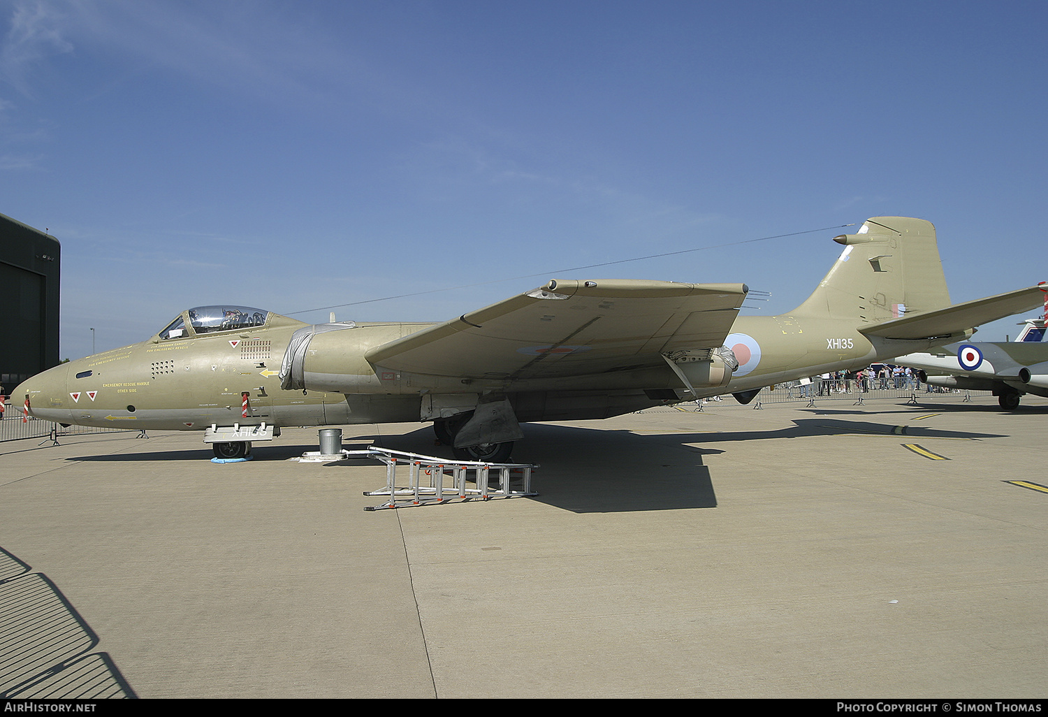 Aircraft Photo of XH135 | English Electric Canberra PR9 | UK - Air Force | AirHistory.net #454162