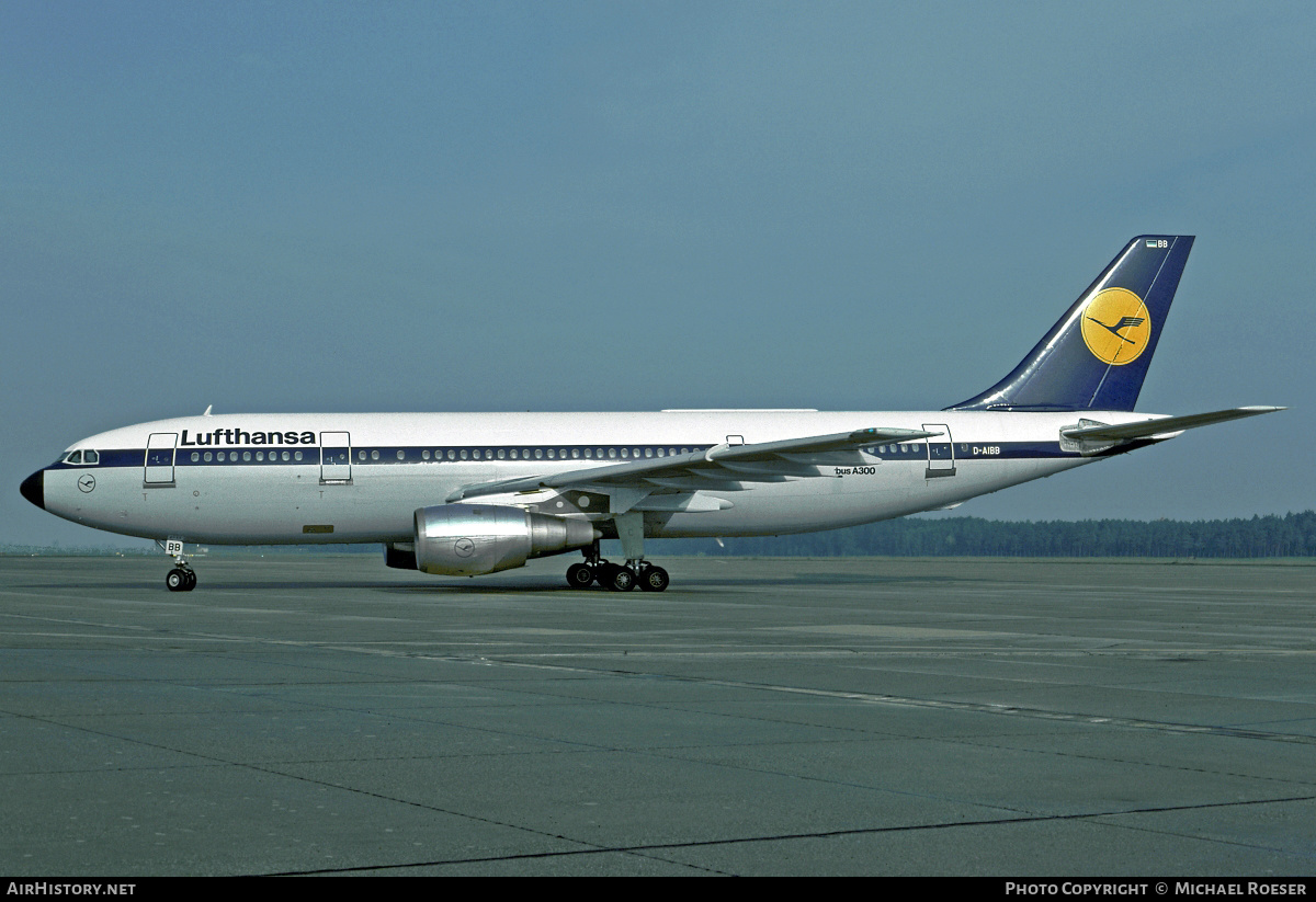 Aircraft Photo of D-AIBB | Airbus A300B4-2C | Lufthansa | AirHistory.net #454174