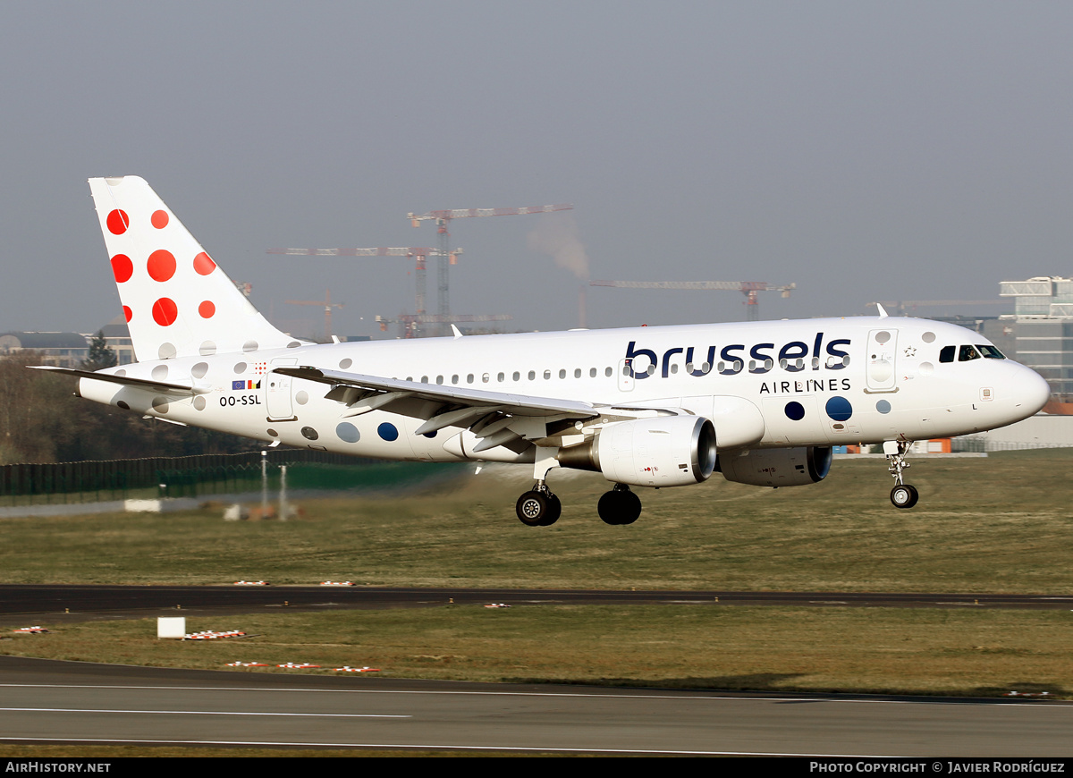 Aircraft Photo of OO-SSL | Airbus A319-111 | Brussels Airlines | AirHistory.net #454219