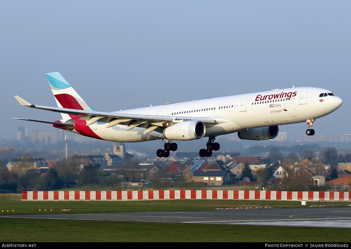 Aircraft Photo of OO-SFJ | Airbus A330-343 | Eurowings | AirHistory.net #454224