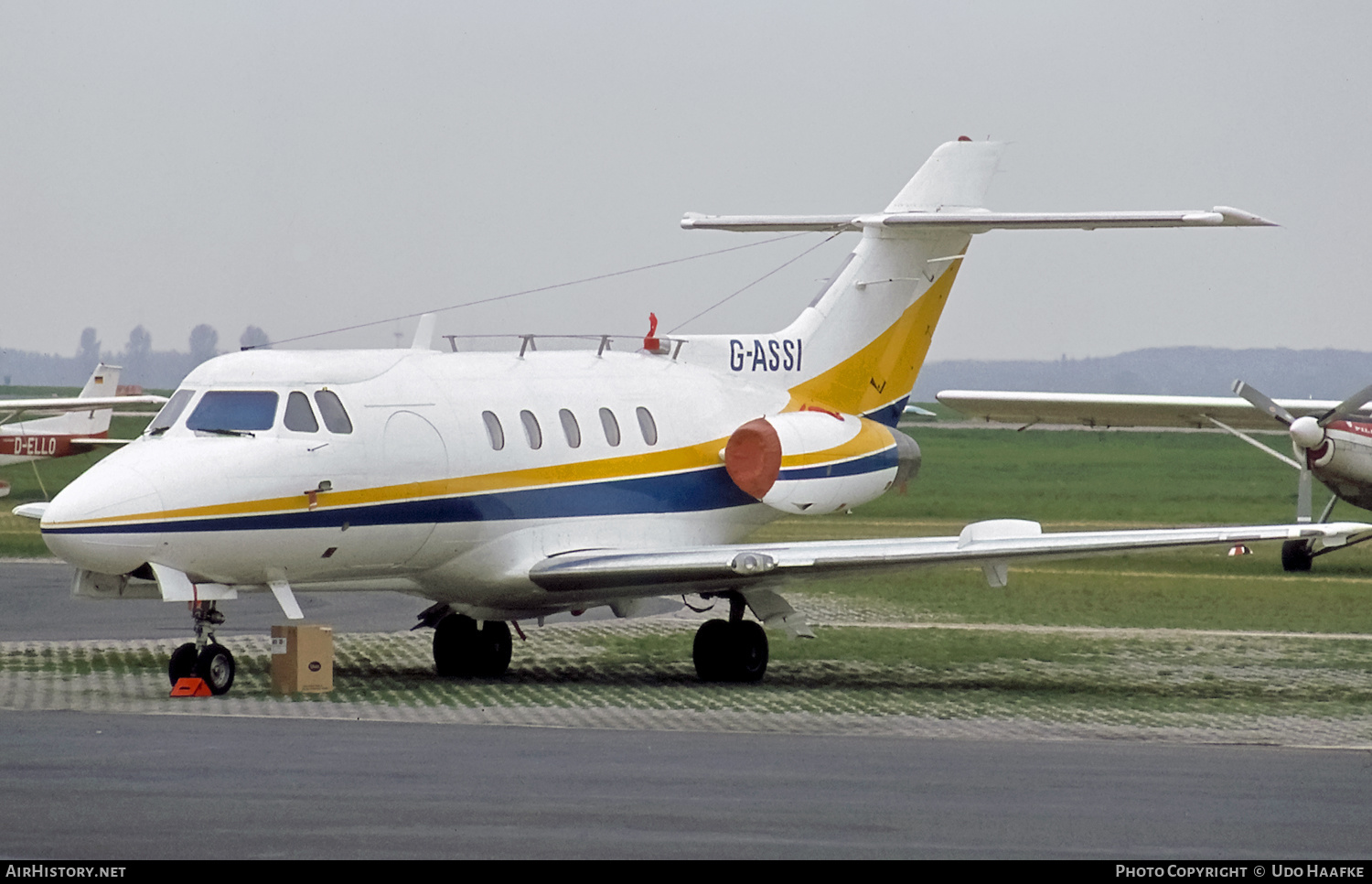 Aircraft Photo of G-ASSI | Hawker Siddeley HS-125-1B | AirHistory.net #454230