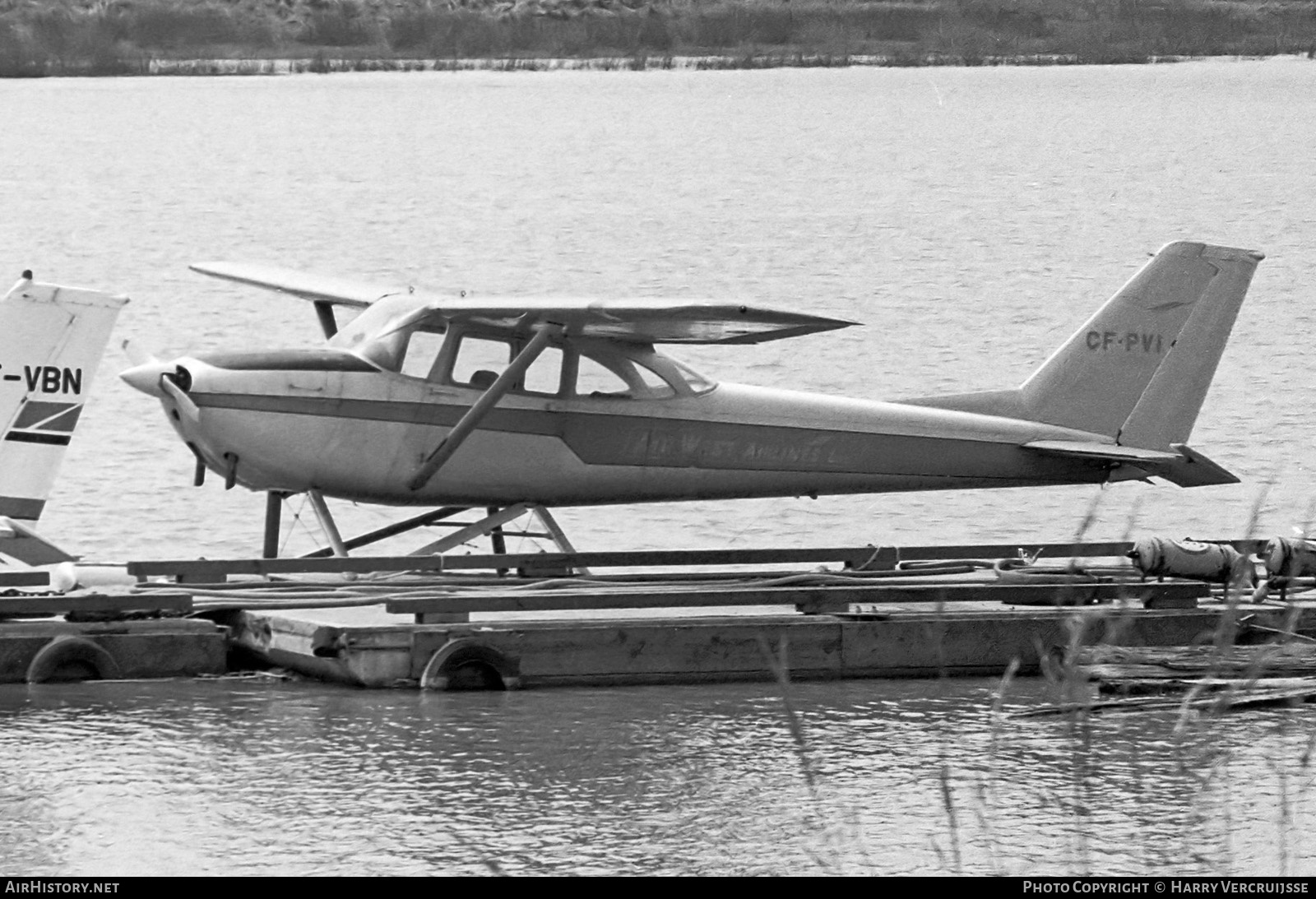 Aircraft Photo of CF-PVI | Cessna 172E | AirWest Airlines | AirHistory.net #454233
