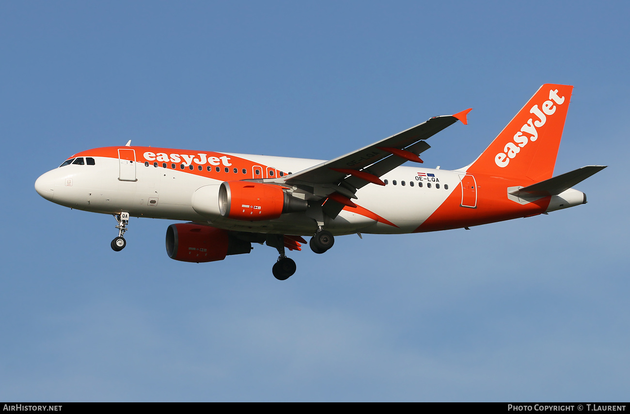 Aircraft Photo of OE-LQA | Airbus A319-111 | EasyJet | AirHistory.net #454240