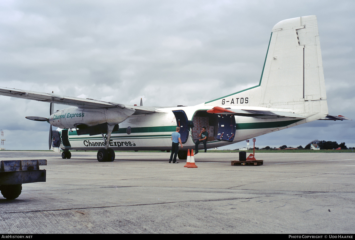 Aircraft Photo of G-ATDS | Handley Page HPR-7 Herald 209 | Channel Express | AirHistory.net #454247