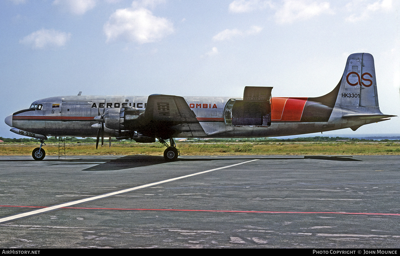Aircraft Photo of HK-3301 | Douglas C-118A Liftmaster (DC-6A) | Aerosucre | AirHistory.net #454264