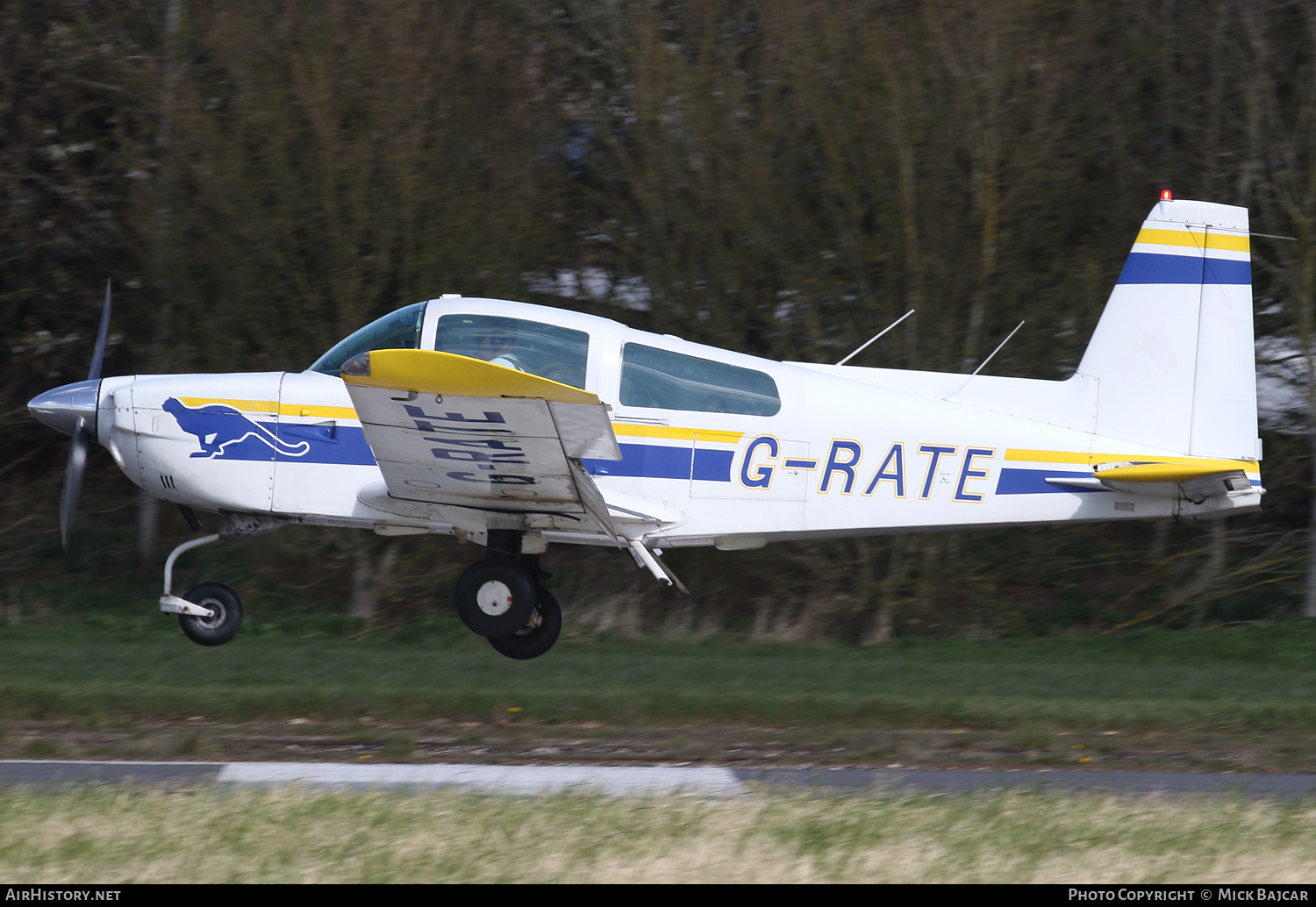 Aircraft Photo of G-RATE | Grumman American AA-5A Cheetah | AirHistory.net #454283