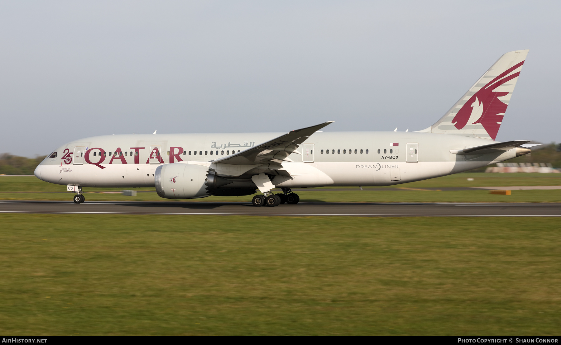 Aircraft Photo of A7-BCX | Boeing 787-8 Dreamliner | Qatar Airways | AirHistory.net #454289