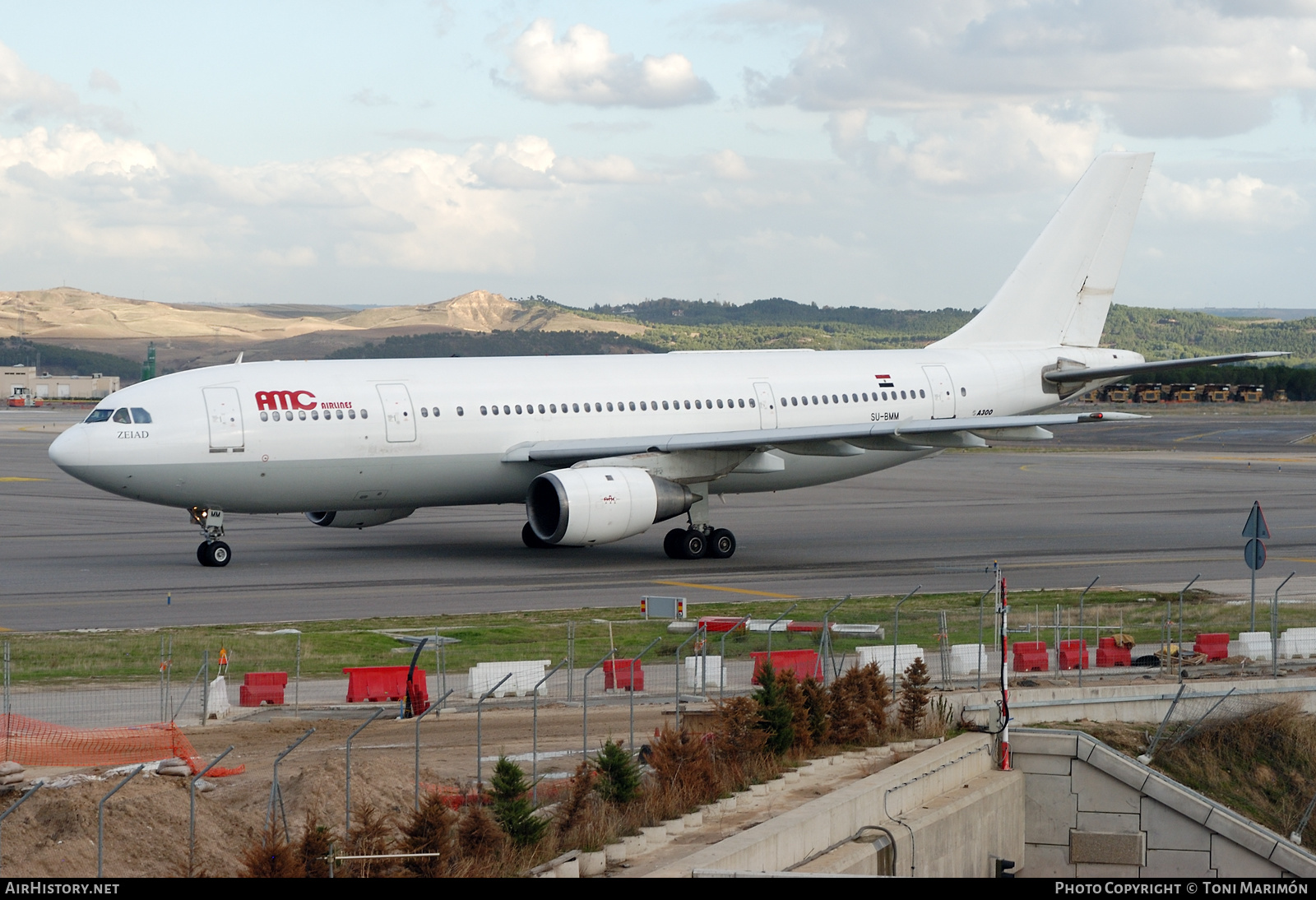 Aircraft Photo of SU-BMM | Airbus A300B4-203 | AMC Airlines | AirHistory.net #454294