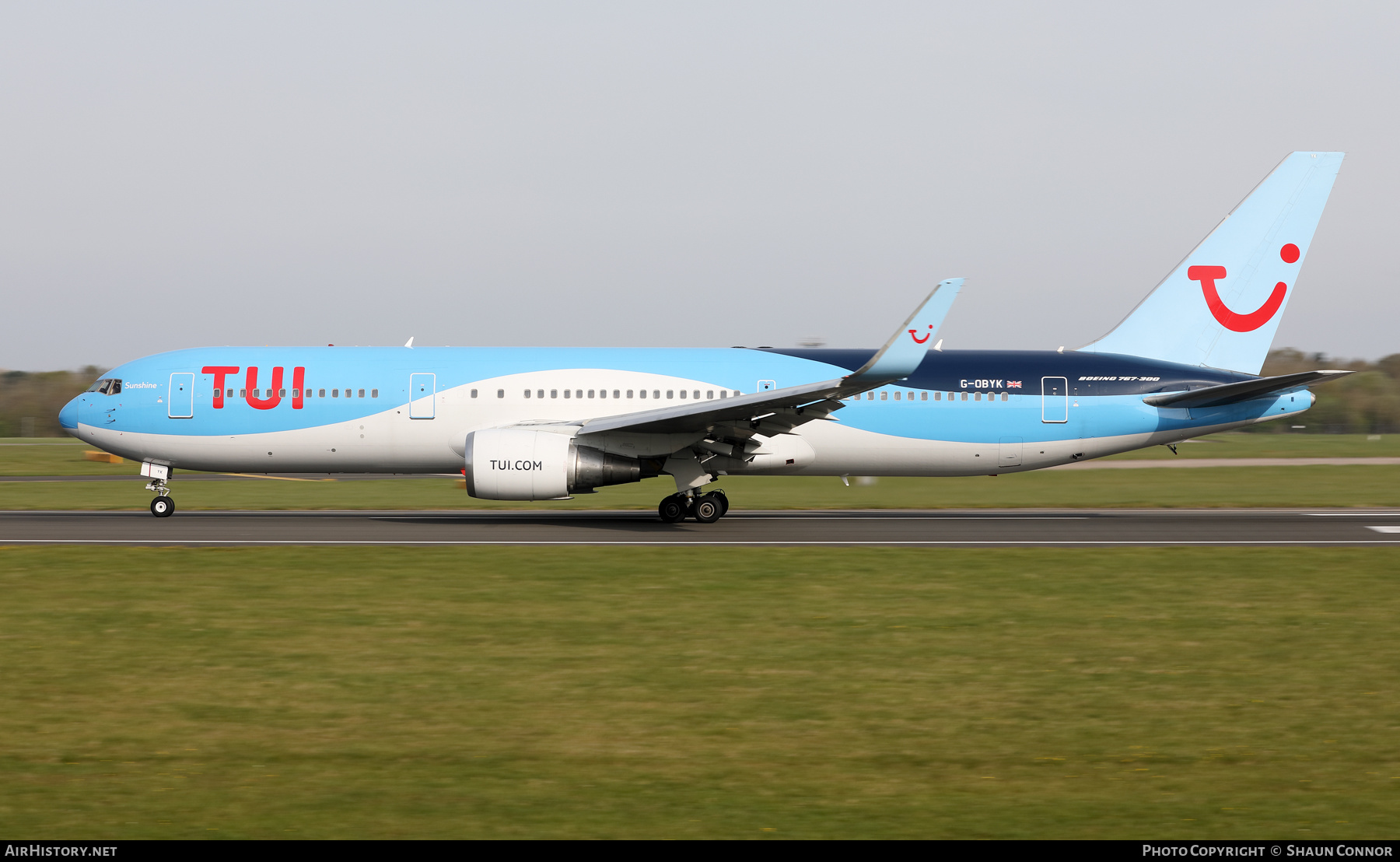 Aircraft Photo of G-OBYK | Boeing 767-38A/ER | TUI | AirHistory.net #454298