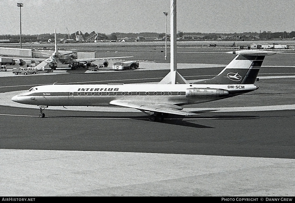 Aircraft Photo of DM-SCM | Tupolev Tu-134A | Interflug | AirHistory.net #454310