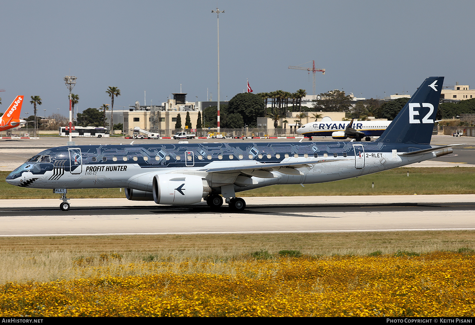 Aircraft Photo of 2-RLET | Embraer 190-E2 (ERJ-190-300) | Embraer | AirHistory.net #454312