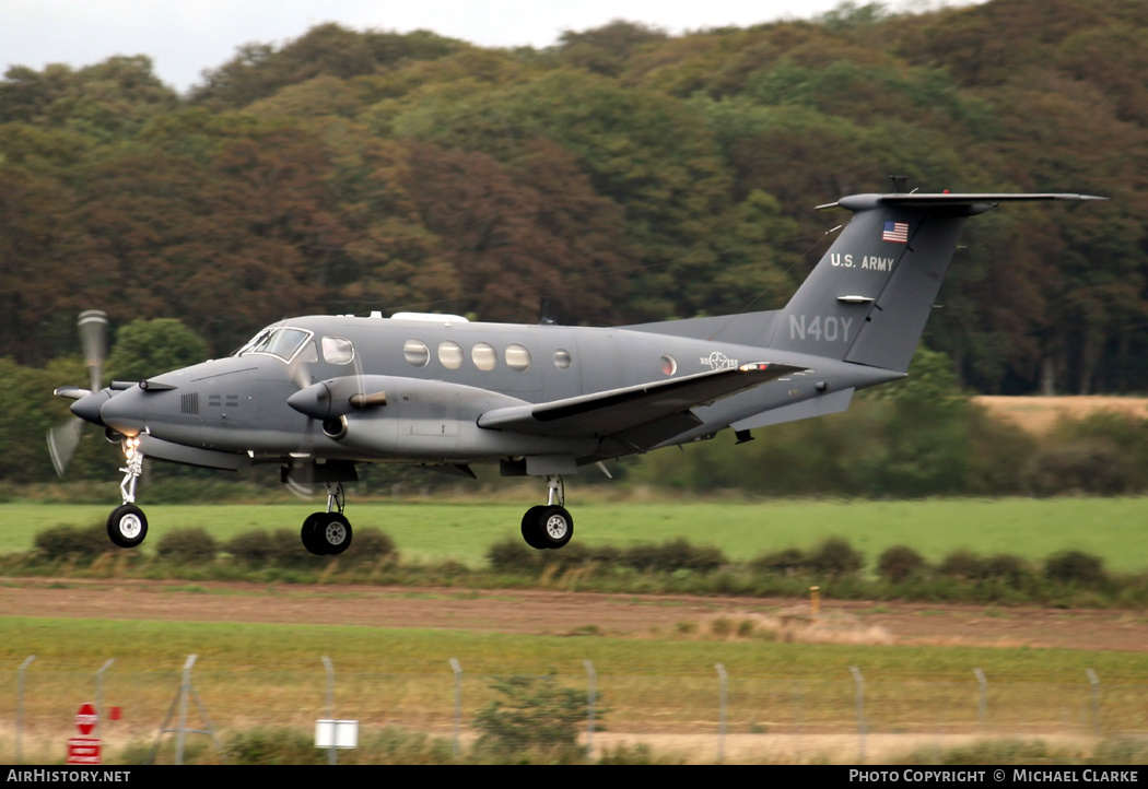 Aircraft Photo of N40Y | Beech C-12D-1 Huron (A200CT) | USA - Army | AirHistory.net #454315