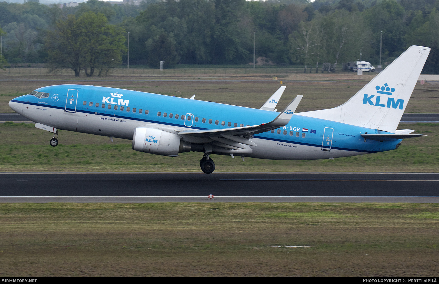 Aircraft Photo of PH-BGR | Boeing 737-7K2 | KLM - Royal Dutch Airlines | AirHistory.net #454318