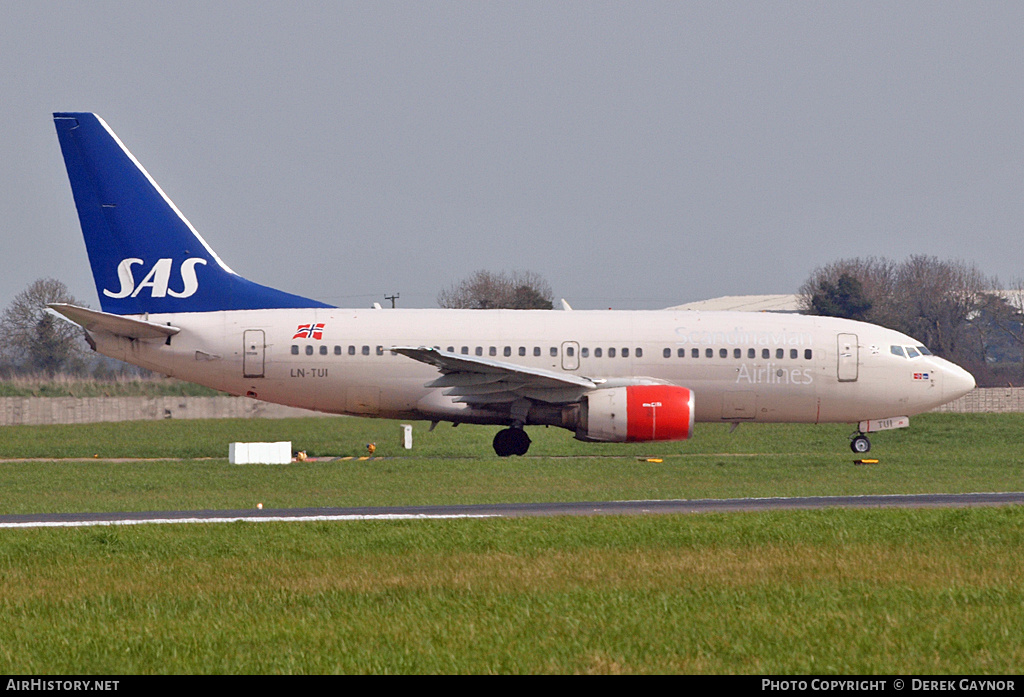 Aircraft Photo of LN-TUI | Boeing 737-705 | Scandinavian Airlines - SAS | AirHistory.net #454322