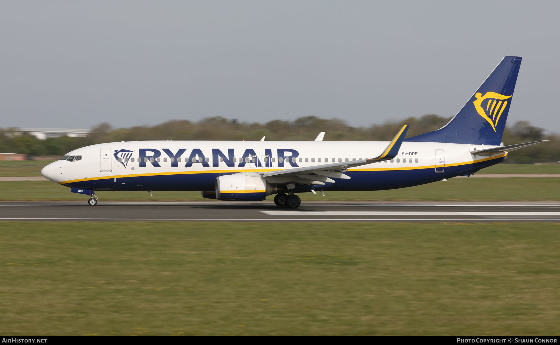 Aircraft Photo of EI-DPF | Boeing 737-8AS | Ryanair | AirHistory.net #454325