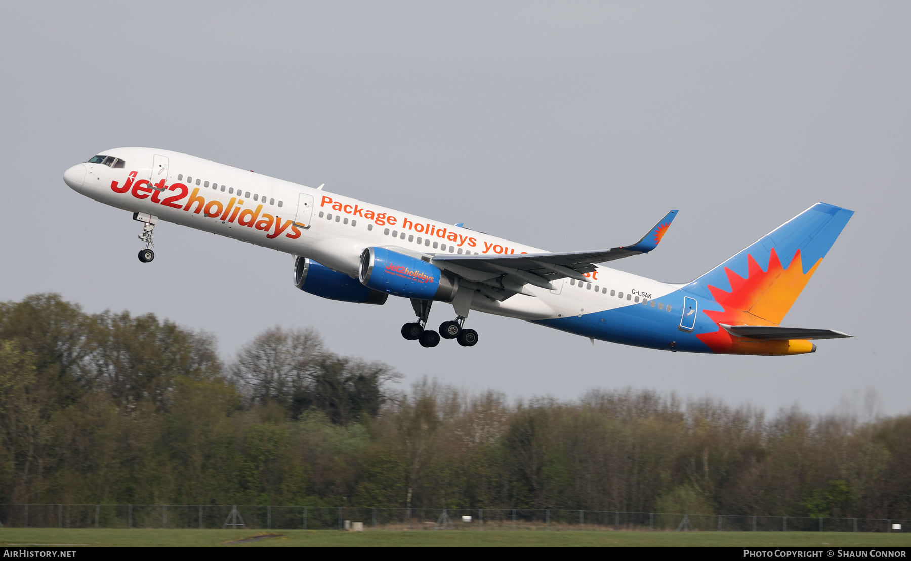 Aircraft Photo of G-LSAK | Boeing 757-23N | Jet2 Holidays | AirHistory.net #454330