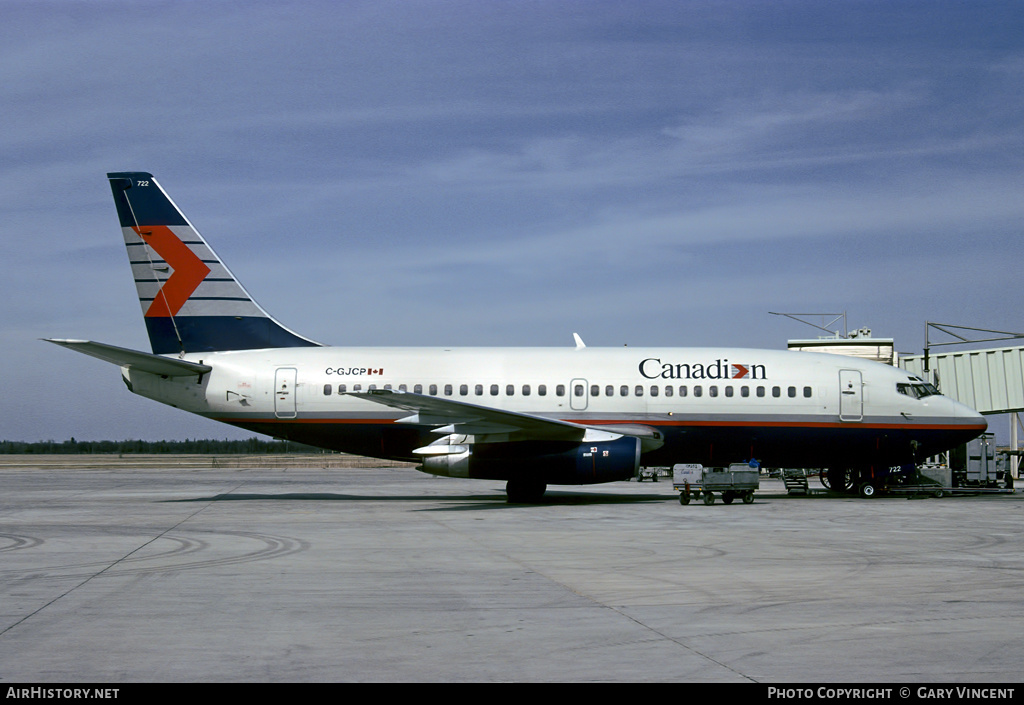 Aircraft Photo of C-GJCP | Boeing 737-217/Adv | Canadian Airlines | AirHistory.net #454351