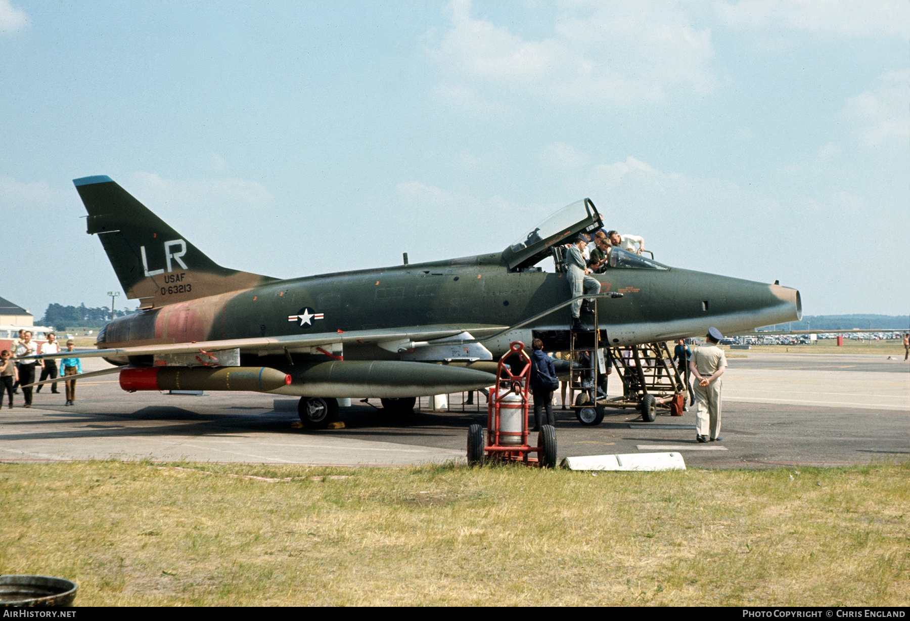 Aircraft Photo of 56-3213 / 0-63213 | North American F-100D Super Sabre | USA - Air Force | AirHistory.net #454370