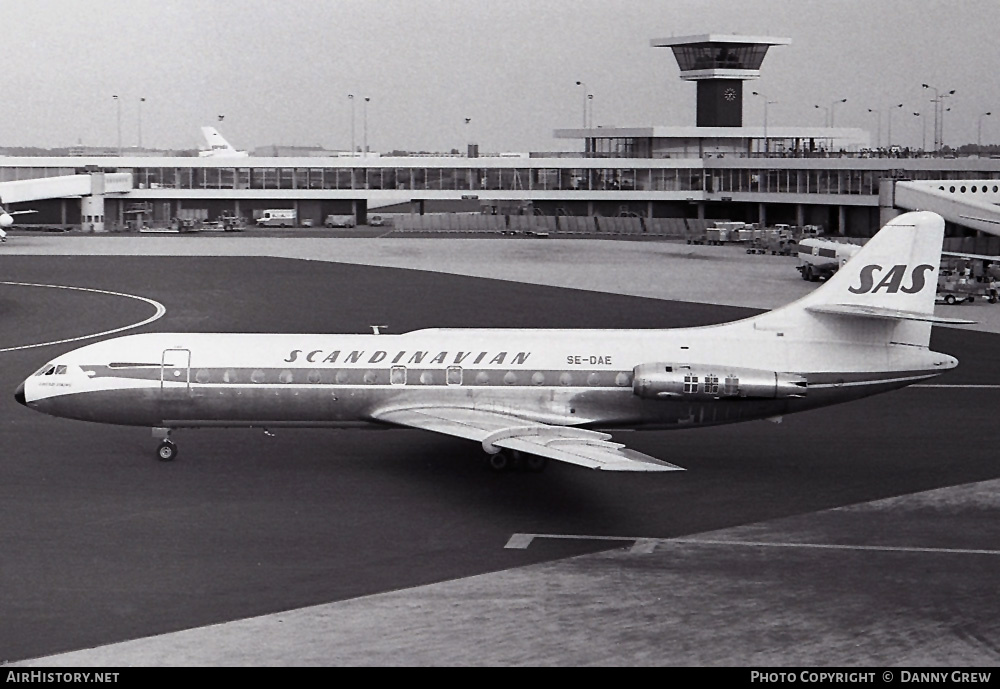 Aircraft Photo of SE-DAE | Sud SE-210 Caravelle III | Scandinavian Airlines - SAS | AirHistory.net #454379