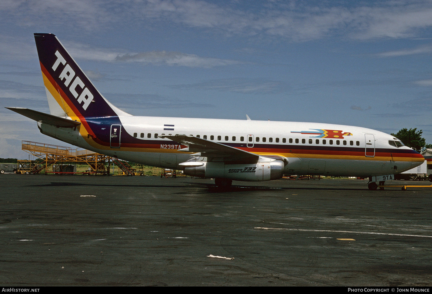 Aircraft Photo of N239TA | Boeing 737-25A/Adv | TACA - Transportes Aéreos Centro Americanos | AirHistory.net #454394