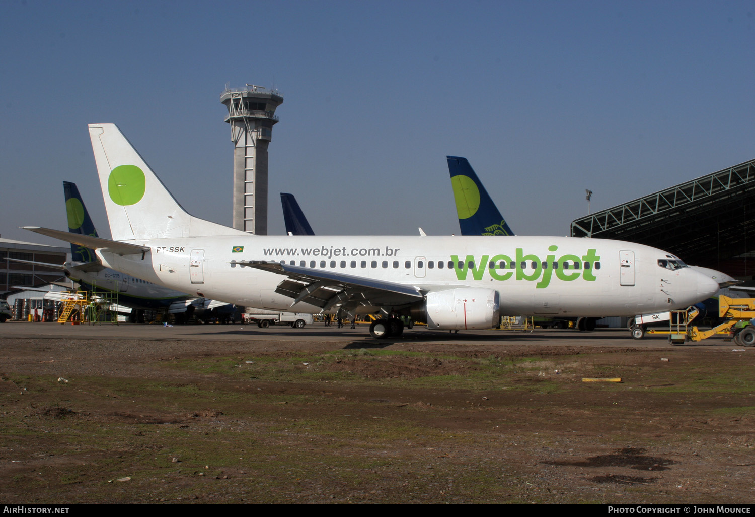 Aircraft Photo of PT-SSK | Boeing 737-3Y0 | WebJet Linhas Aéreas | AirHistory.net #454399