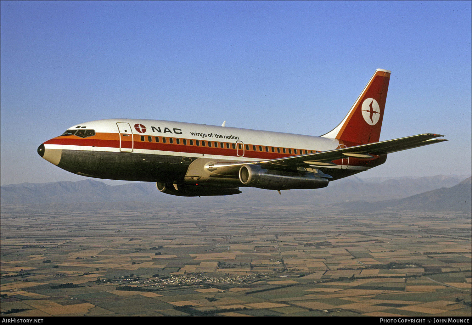 Aircraft Photo of ZK-NAC | Boeing 737-219 | New Zealand National Airways Corporation - NAC | AirHistory.net #454401
