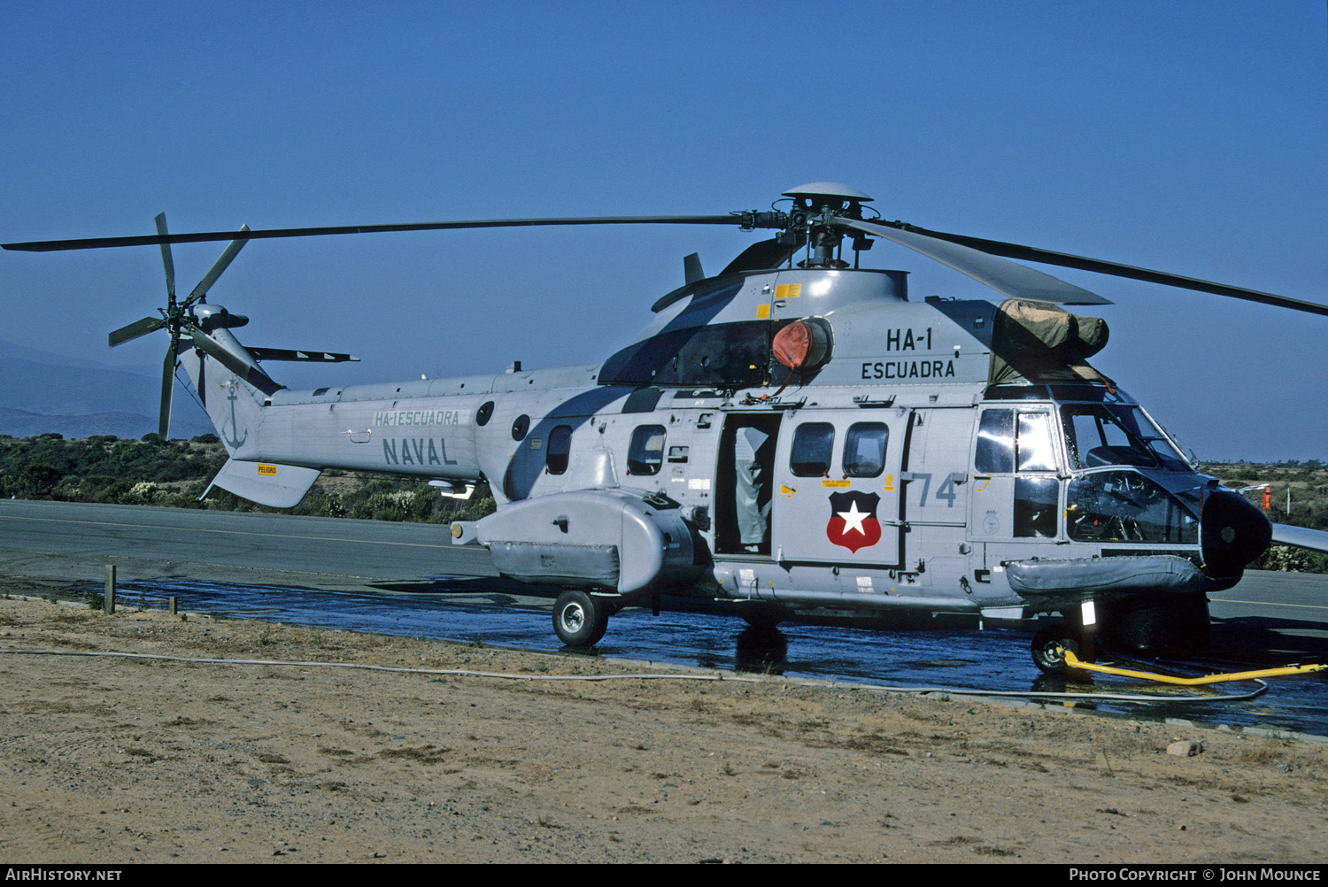 Aircraft Photo of 74 | Aerospatiale AS-532SC Cougar | Chile - Navy | AirHistory.net #454403