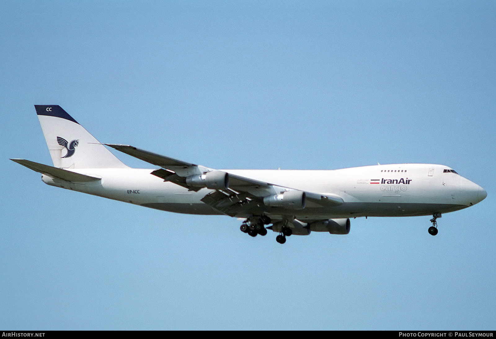 Aircraft Photo of EP-ICC | Boeing 747-2J9F/SCD | Iran Air Cargo | AirHistory.net #454423