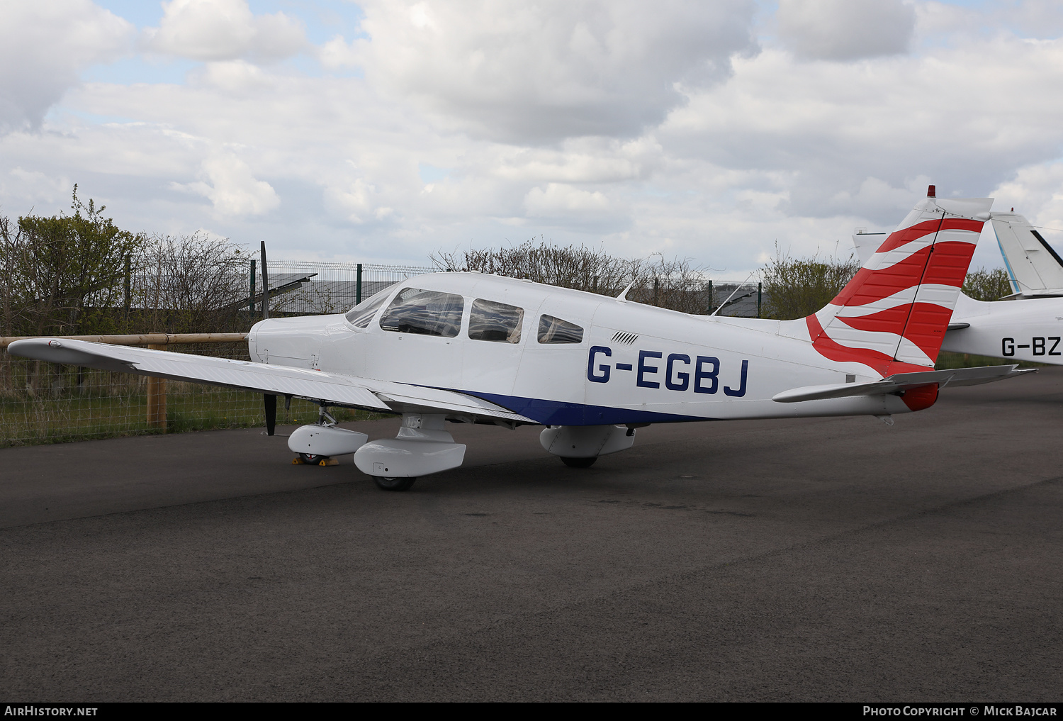 Aircraft Photo of G-EGBJ | Piper PA-28-161 Cherokee Warrior II | AirHistory.net #454430