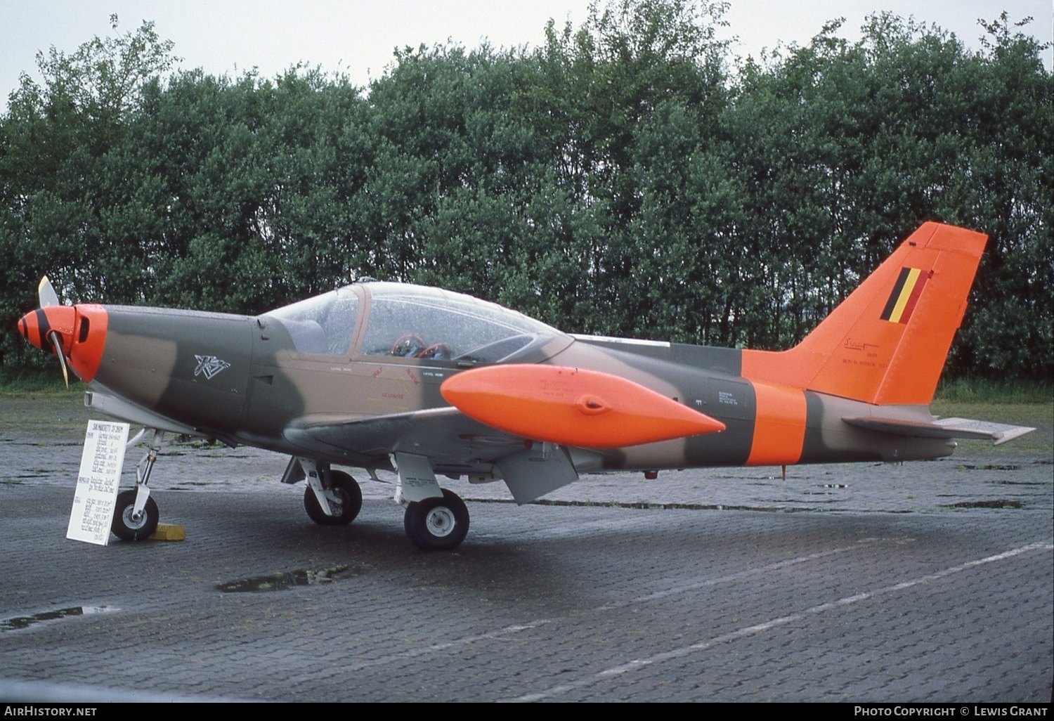 Aircraft Photo of ST-21 | SIAI-Marchetti SF-260MB | Belgium - Air Force | AirHistory.net #454436