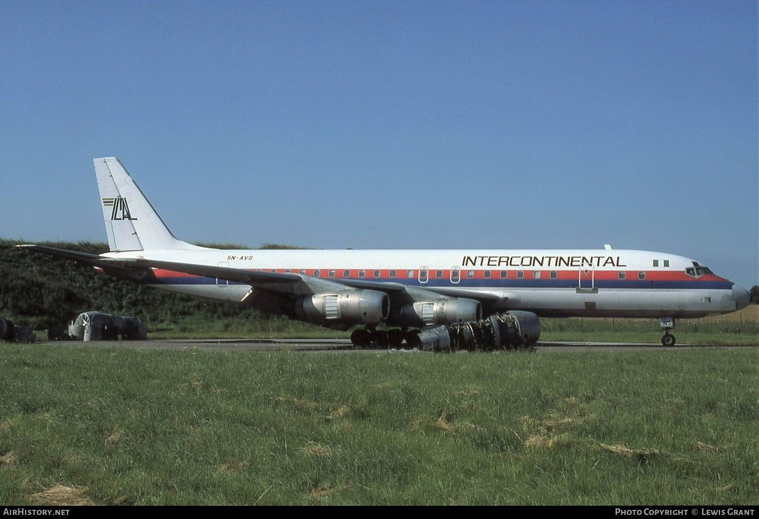 Aircraft Photo of 5N-AVS | Douglas DC-8-52 | Intercontinental Airlines | AirHistory.net #454454