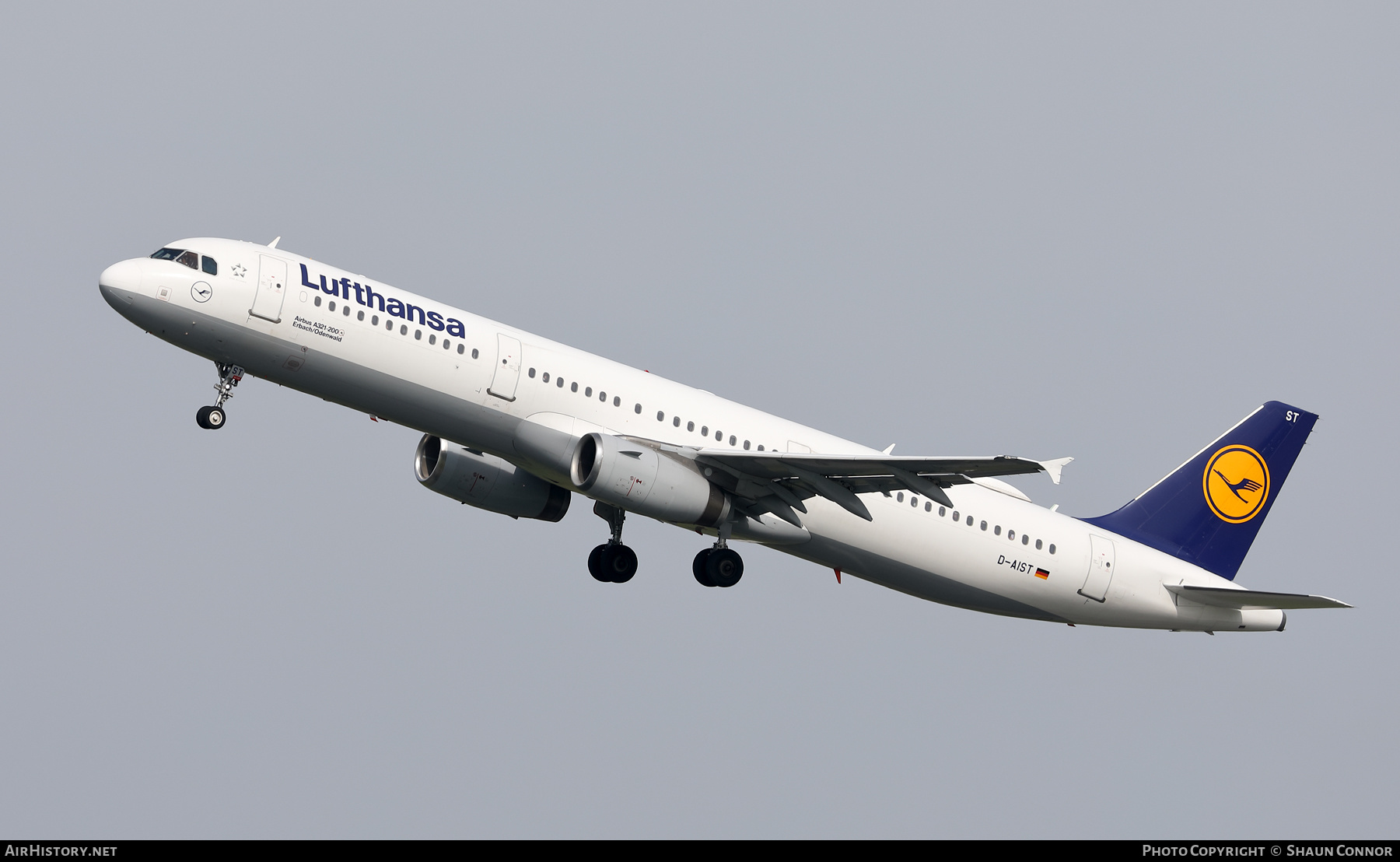 Aircraft Photo of D-AIST | Airbus A321-231 | Lufthansa | AirHistory.net #454463