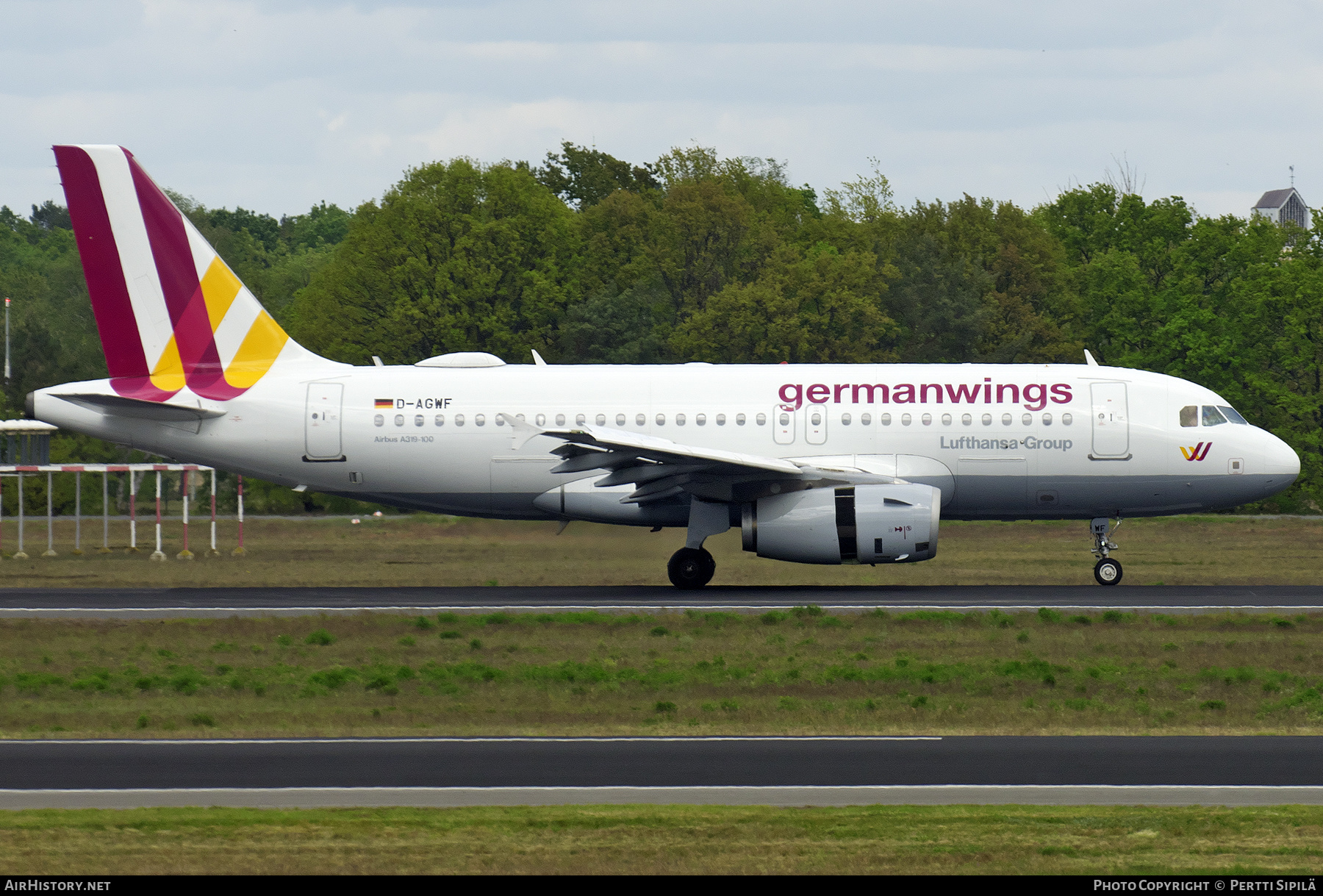 Aircraft Photo of D-AGWF | Airbus A319-132 | Germanwings | AirHistory.net #454467