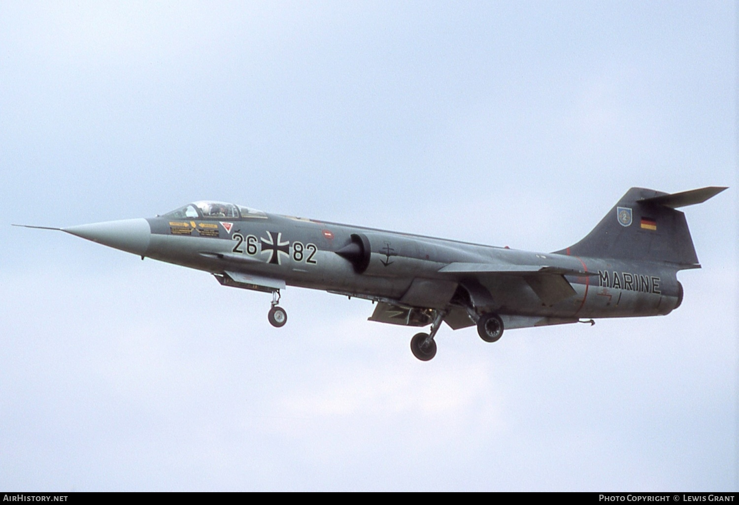 Aircraft Photo of 2682 | Lockheed F-104G Starfighter | Germany - Navy | AirHistory.net #454474