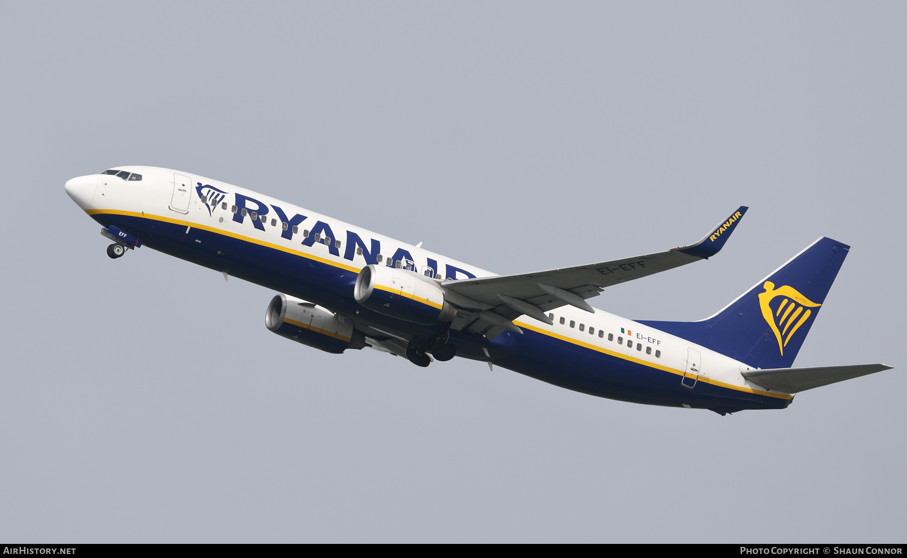 Aircraft Photo of EI-EFF | Boeing 737-8AS | Ryanair | AirHistory.net #454476