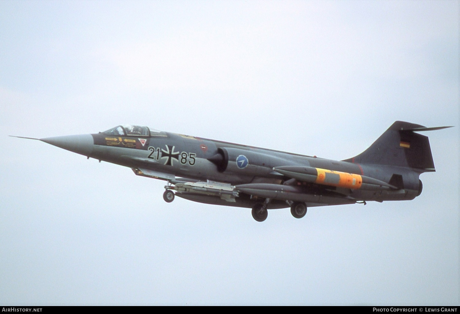 Aircraft Photo of 2185 | Lockheed F-104G Starfighter | Germany - Air Force | AirHistory.net #454487