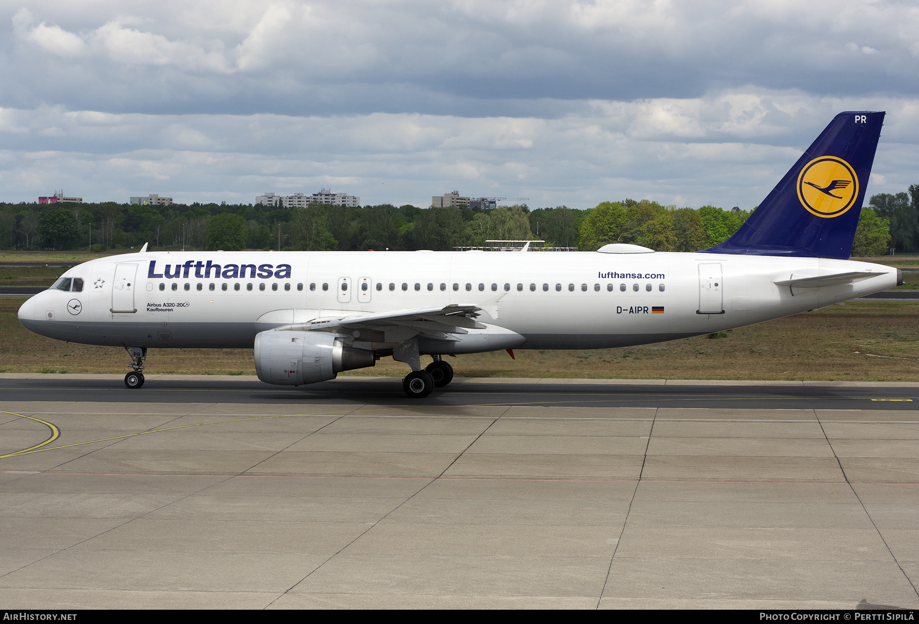 Aircraft Photo of D-AIPR | Airbus A320-211 | Lufthansa | AirHistory.net #454501