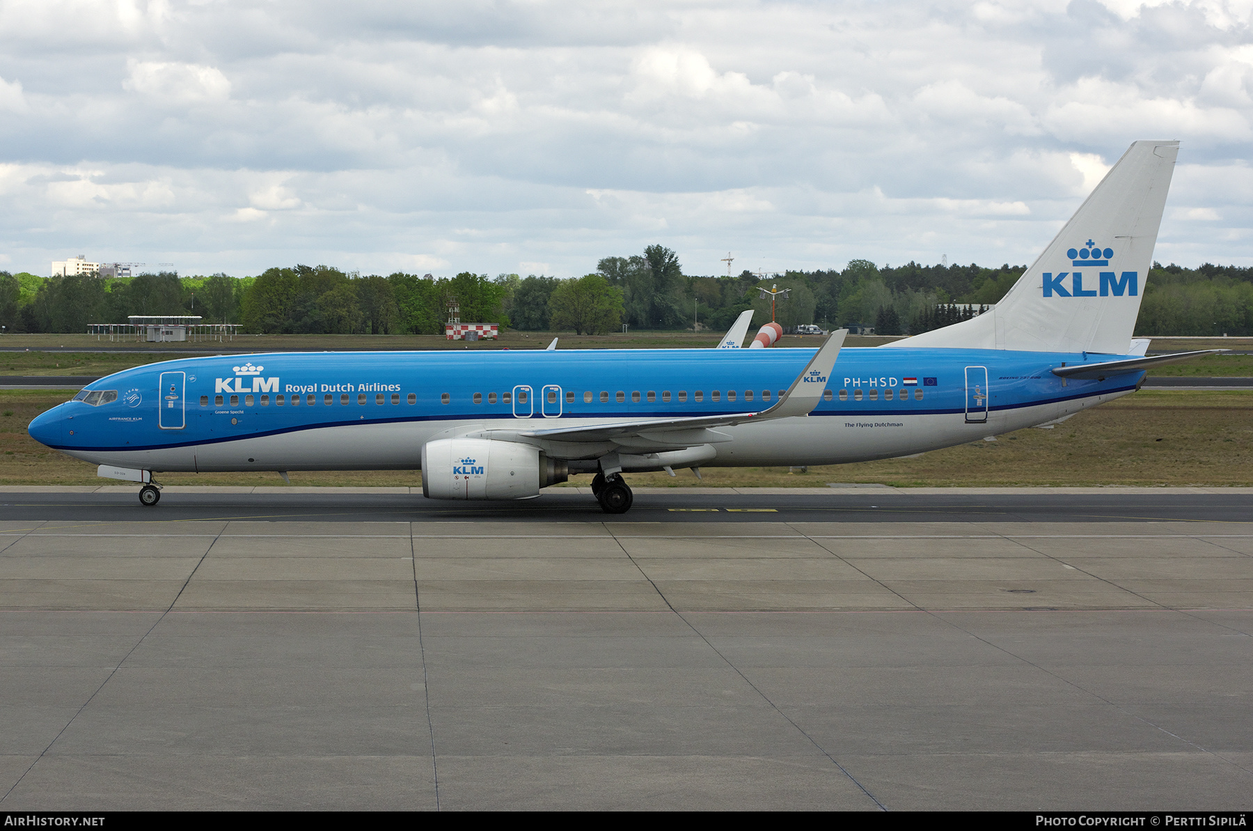Aircraft Photo of PH-HSD | Boeing 737-8K2 | KLM - Royal Dutch Airlines | AirHistory.net #454503