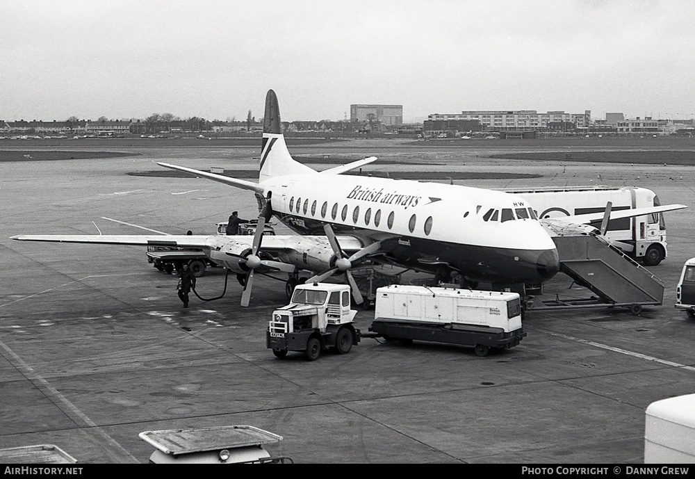 Aircraft Photo of G-AOHW | Vickers 802 Viscount | British Airways | AirHistory.net #454520