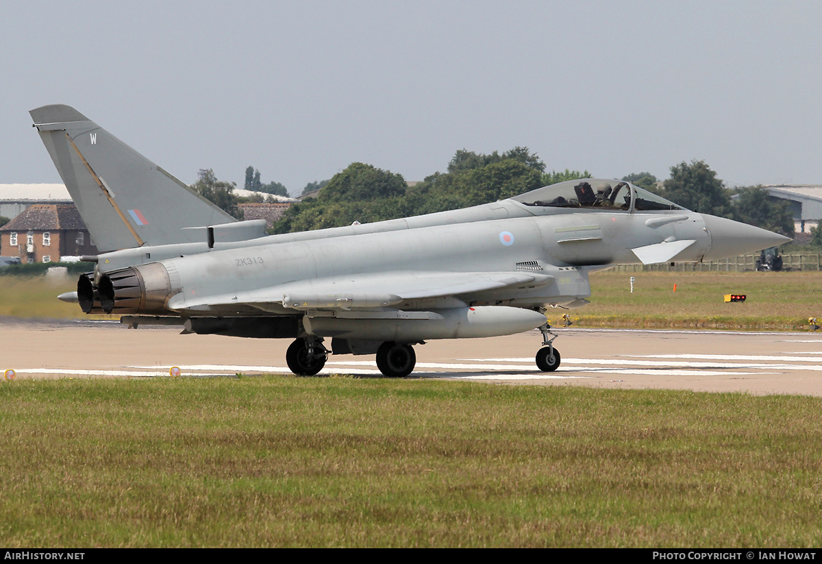 Aircraft Photo of ZK313 | Eurofighter EF-2000 Typhoon FGR4 | UK - Air Force | AirHistory.net #454527
