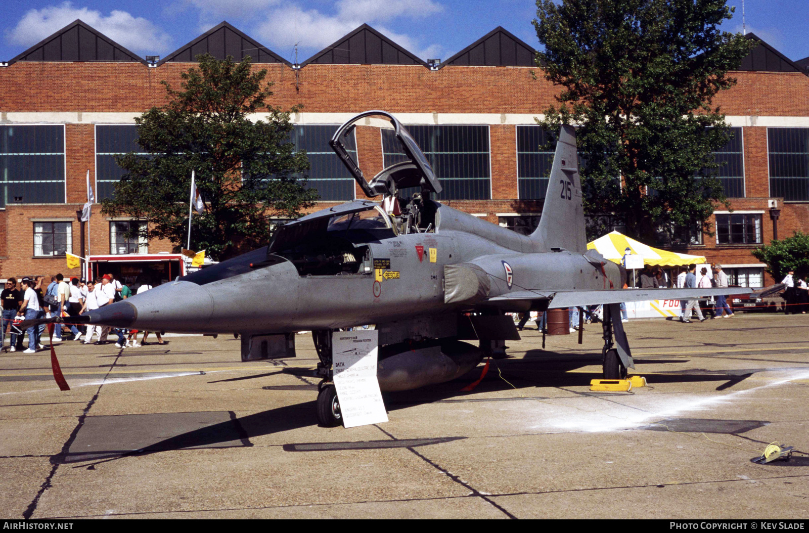 Aircraft Photo of 215 | Northrop F-5A Freedom Fighter | Norway - Air Force | AirHistory.net #454530