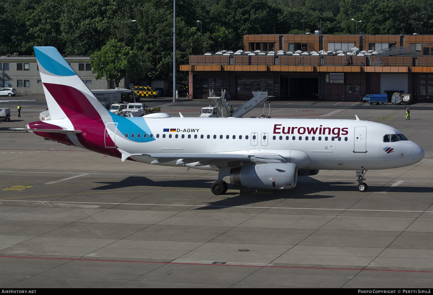 Aircraft Photo of D-AGWY | Airbus A319-132 | Eurowings | AirHistory.net #454539