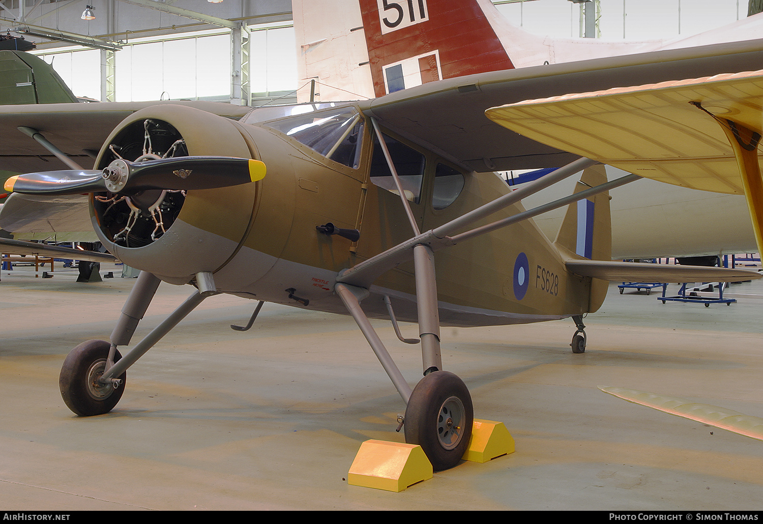Aircraft Photo of FS628 | Fairchild 24W-41A | UK - Air Force | AirHistory.net #454554