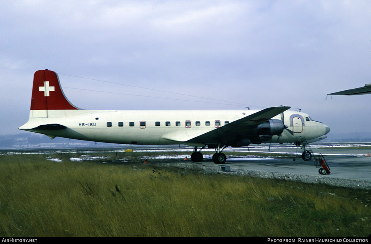 Aircraft Photo of HB-IBU | Douglas DC-6B | AirHistory.net #454570