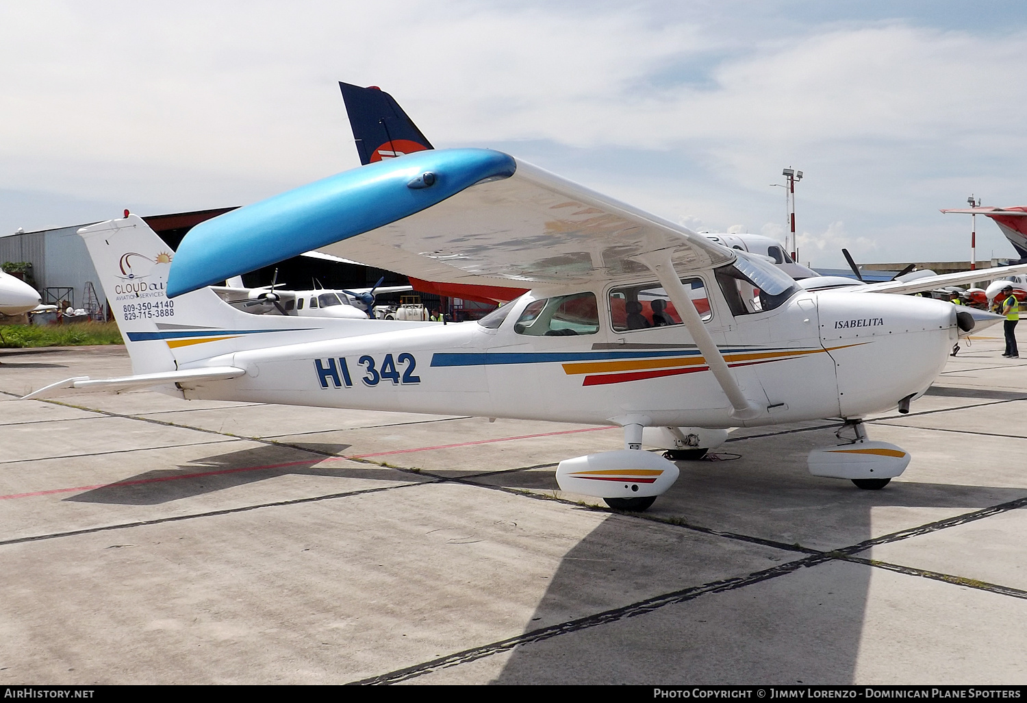 Aircraft Photo of HI342 | Cessna 172N Skyhawk | Cloud Air Aviation Services | AirHistory.net #454585