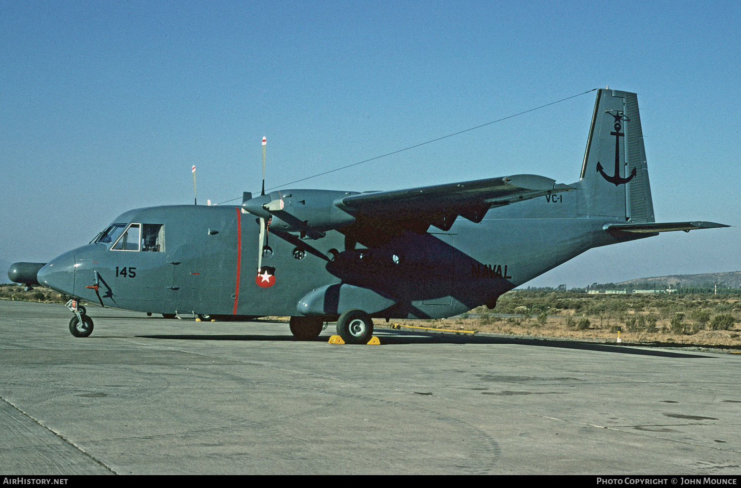 Aircraft Photo of 145 | CASA C-212M-100 Aviocar | Chile - Navy | AirHistory.net #454588