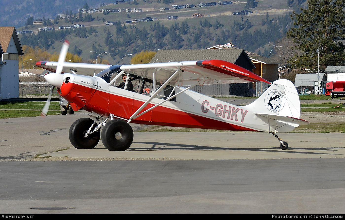 Aircraft Photo of C-GHKY | Aviat A-1B Husky | AirHistory.net #454605